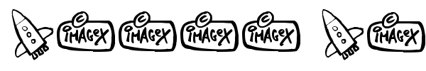 Space Shop font preview